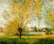 Claude Monet Willows at Vetheuil oil painting on canvas
